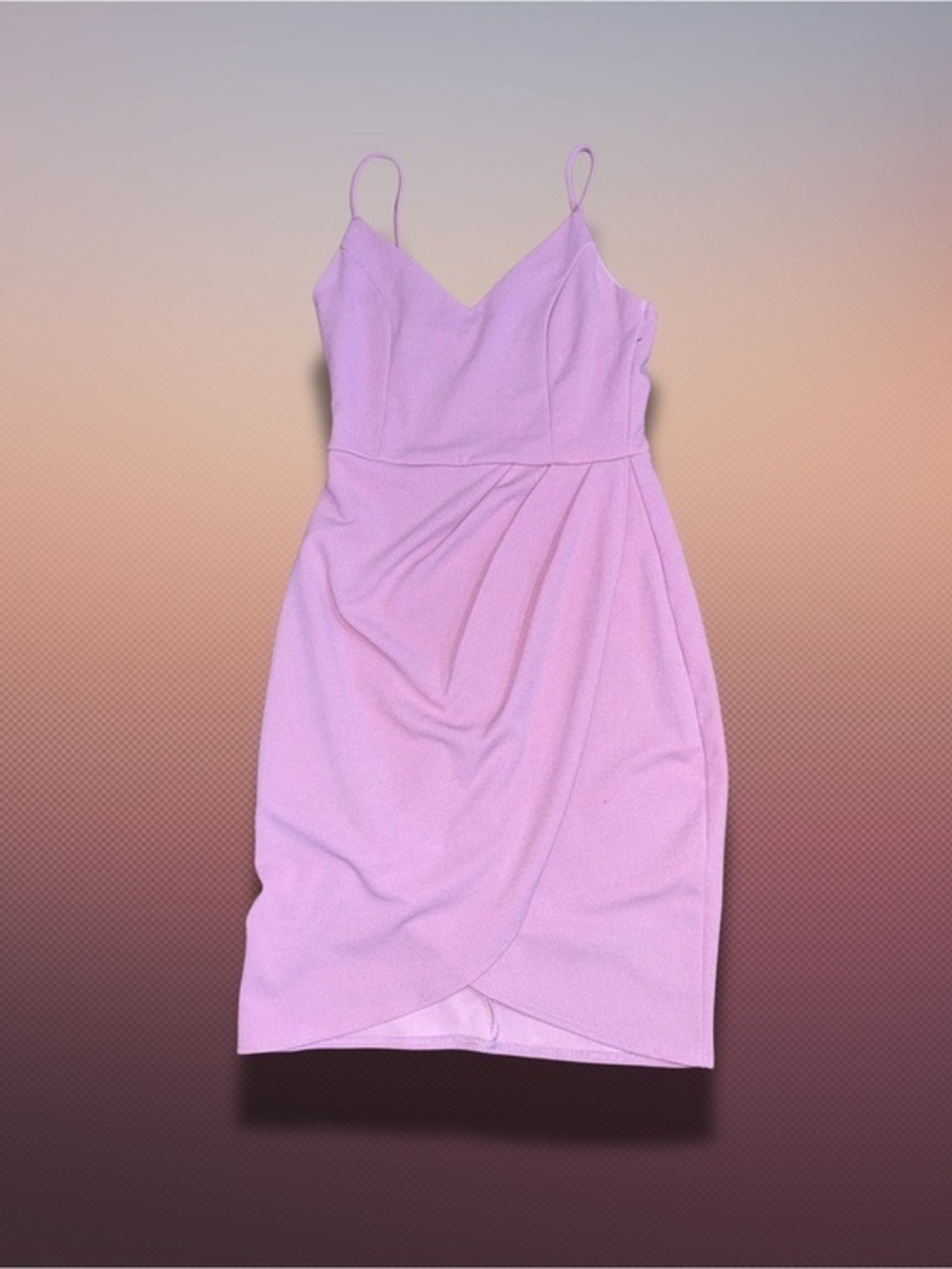 Lulus Forever Your Girl Mauve Pink Bodycon Dress Size Small
